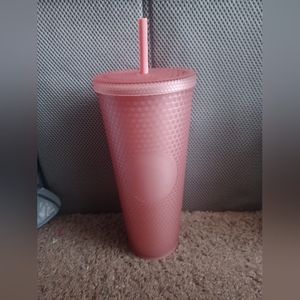 Starbucks Matte Salmon Studded Tumbler